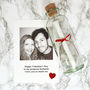 Photo Message In A Bottle Anniversary Gift, thumbnail 4 of 8