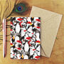 Waddle Of Penguins Christmas Cards, thumbnail 1 of 8