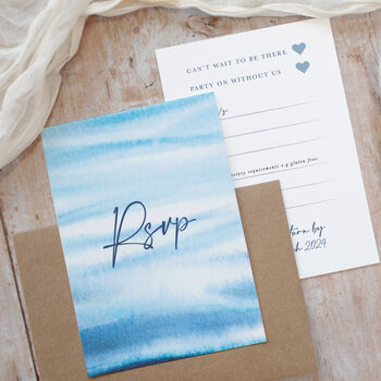 Ocean Road Concertina Wedding Invitations, 5 of 7