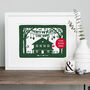 Personalised Your Home Print Or Papercut, thumbnail 1 of 3