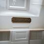 Customisable Brass With Antique Plaque For Indications, thumbnail 4 of 7