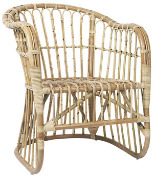 Traditional Rattan Armchair, 3 of 4