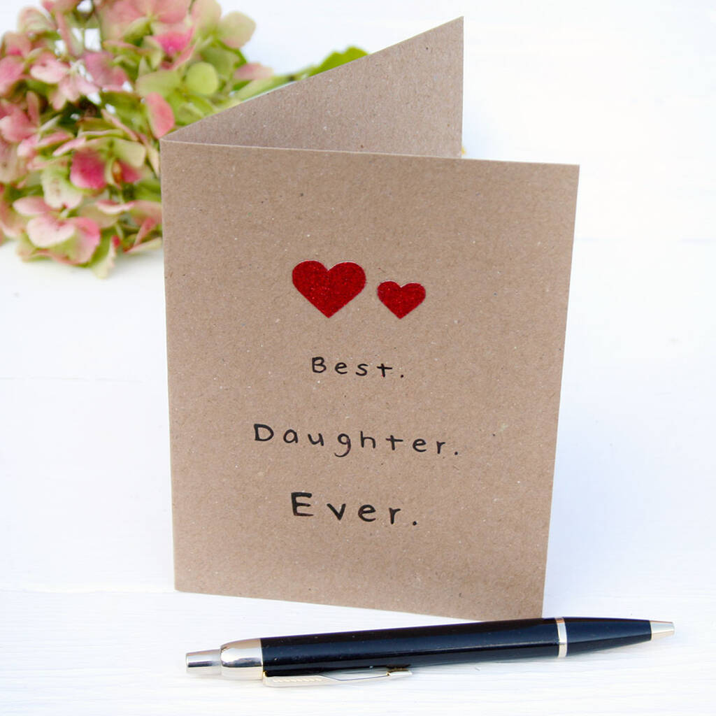 Best Daughter Ever Card, 1 of 5