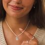 Engraved Sterling Silver Manifest Energy Necklace, thumbnail 2 of 7
