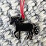 Horse Christmas Tree Decoration: Various Colours Available, thumbnail 3 of 5