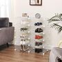 Diy Modular Shoe Rack With Metal Frame, thumbnail 3 of 10