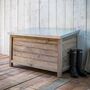 Aldsworth Outdoor Wooden Storage Box Various Sizes, thumbnail 3 of 4