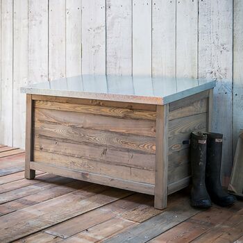 Aldsworth Outdoor Wooden Storage Box Various Sizes, 3 of 4