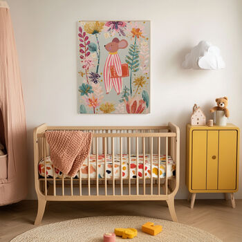 Mouse Book Nursery Art Print, 3 of 4