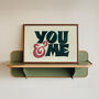 You And Me Print, Romantic Print, thumbnail 1 of 8