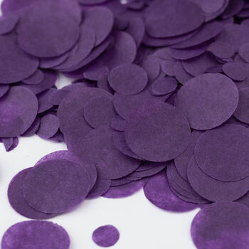 Purple Wedding Confetti | Biodegradable Paper Confetti, 3 of 5