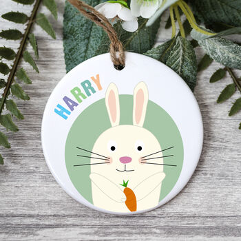Personalised Easter Bunny Decoration, 2 of 4