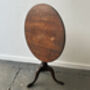 Antique Oak Tilt Top Tripod Side Table, thumbnail 7 of 9