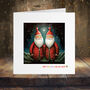 Gay Men Christmas Card, Two Santas Lgbt Pride Three, thumbnail 1 of 3