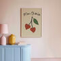 Mon Cherie Cherries Print, thumbnail 2 of 8