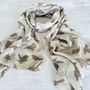 Bird Silhouettes Print Scarf, thumbnail 3 of 6