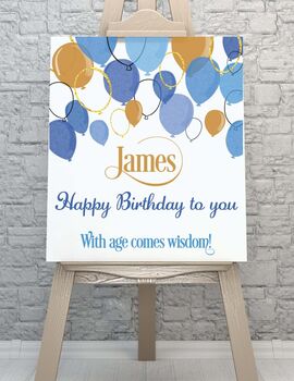 Personalised Birthday Sign, 4 of 6