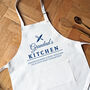 Personalised Grandad's Kitchen Apron, thumbnail 2 of 2