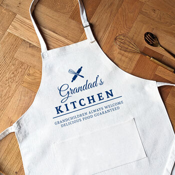 Personalised Grandad's Kitchen Apron, 2 of 2