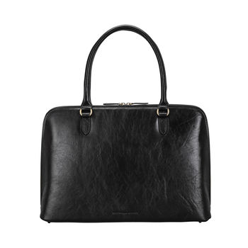Personalised Luxury Genuine Leather Handbag 'Fiorella', 6 of 12