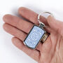 Blue Turkish Flower Keyring, thumbnail 5 of 12