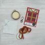 My Gift To You Christmas Mini Matchbox Cross Stitch Kit, thumbnail 5 of 5