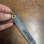 Personalised Leather Key Tag, thumbnail 3 of 5