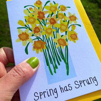 'Spring Has Sprung' Card, 4 of 4
