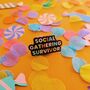 Social Gathering Survivor Enamel Pin Badge, thumbnail 4 of 6