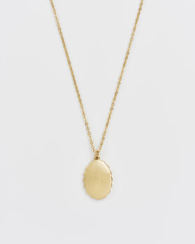 Vintage Roses Gold Framed Chain Necklace, 4 of 8