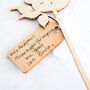 Personalised Teacher Thank You Gift Wooden Flower, thumbnail 2 of 12