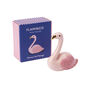 Florence The Flamingo Ceramic Ring Holder In Gift Box, thumbnail 3 of 3