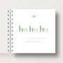 Personalised 'Ho, Ho, Ho' Christmas Small Notebook, thumbnail 6 of 7