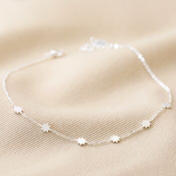 Stainless Steel Starry Anklet, 7 of 8