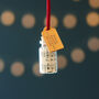 Personalised Music Hanging Bottle Christmas Bauble, thumbnail 2 of 4