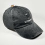 Vintage Washed Cotton 'Vitamin G' Stout Embroidered Cap, thumbnail 2 of 8