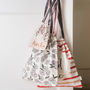 Personalised Cotton Drawstring Travel Bag Set, thumbnail 1 of 3