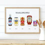 Personalised Family Condiments Print, thumbnail 1 of 6