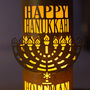 Personalised Happy Hanukkah Gift Lantern, thumbnail 3 of 9