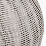 Grey Wash Rattan Table Lamp, thumbnail 7 of 8