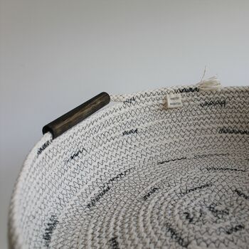 Mono Patterned Rope Tray, 3 of 5