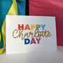 Personalised Glitter Rainbow Birthday Card, thumbnail 4 of 5