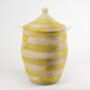 Yellow Alibaba Handwoven Laundry Basket, thumbnail 3 of 6