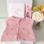 Rainbow Sleepsuit New Baby Girl Gift Box, thumbnail 1 of 10