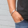 Plain Sterling Silver Bracelet, thumbnail 1 of 7