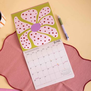2027 Compact Wall Calendar | Les Fleurs, 3 of 7