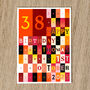 Personalised Birthday Card Age Name Date, thumbnail 4 of 9