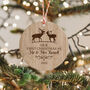 Our First Christmas Married Wooden Ornament, thumbnail 1 of 2