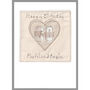 Personalised Heart Birthday Card For Her Any Age, thumbnail 8 of 12
