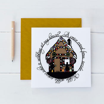 Hansel And Gretel Square Card, 2 of 5